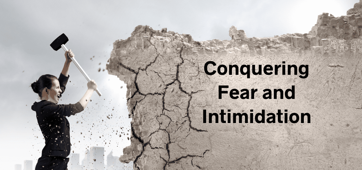 It is time to step out of the prison of intimidation and fear. Our God can deliver us through the fire if we walk courageously and face our fears while holding on to His promises.