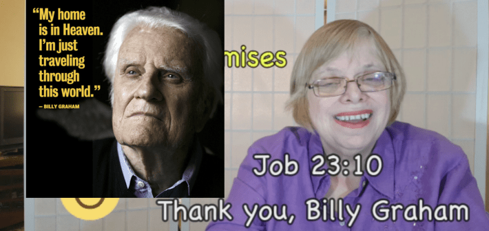 Thank you for all you did for Christ's Kingdom, Billy Graham