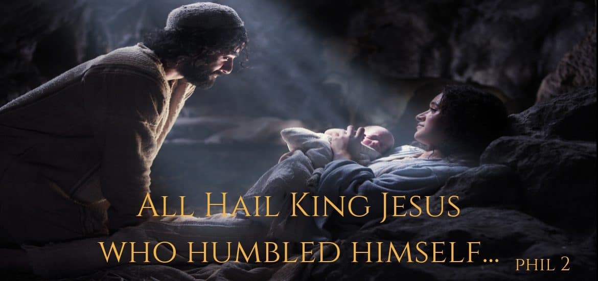 As Christmas draws near, we remember that even though Jesus had full knowledge of His true power and position, our King reigned with humbleness of heart.