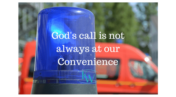 It is not always at our earliest convenience that God expects a response from us. More times than not, it is at the moment of our greatest inconvenience that He needs our immediate obedience